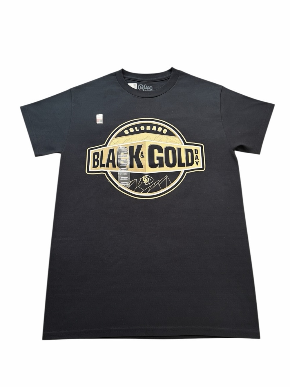 CU Buffs Colorado Buffaloes - Short Sleeve Shirt - Blue 84 - Small